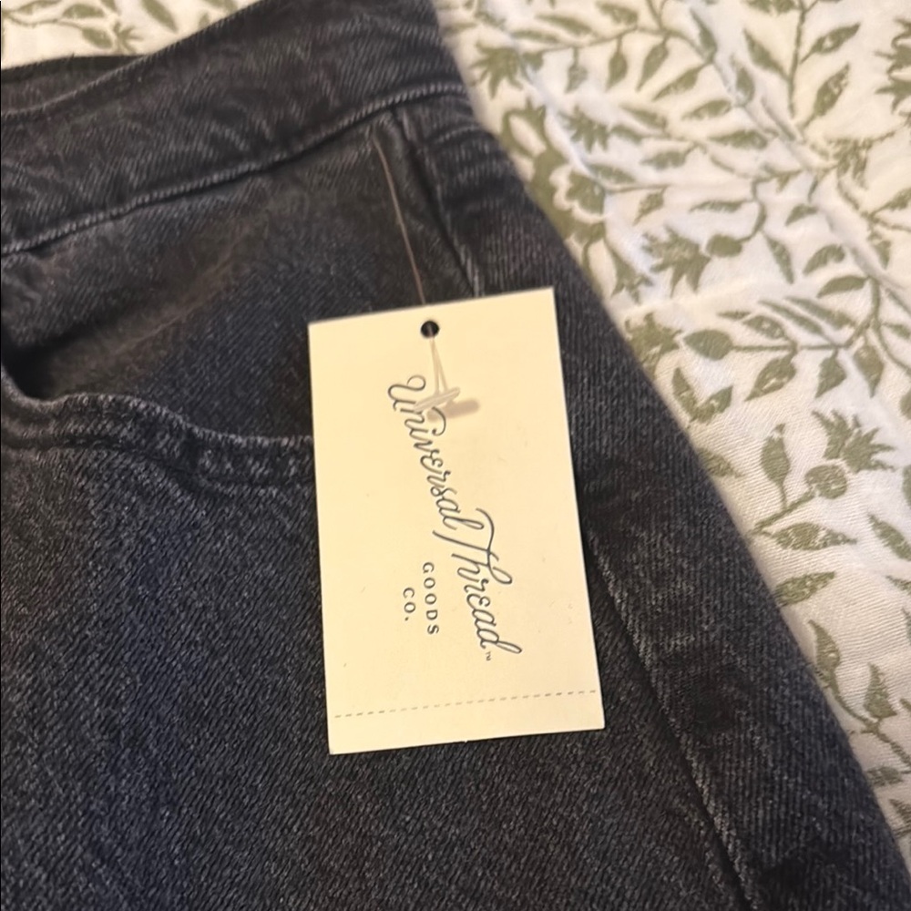 Brand new! Universal Thread black denim skirt. - Picture 2 of 4